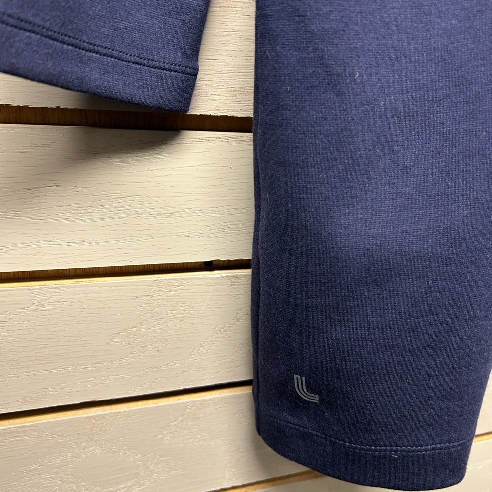 Lole Navy Half‑Zip Long Sleeve Tunic Dress - Picture 6 of 7